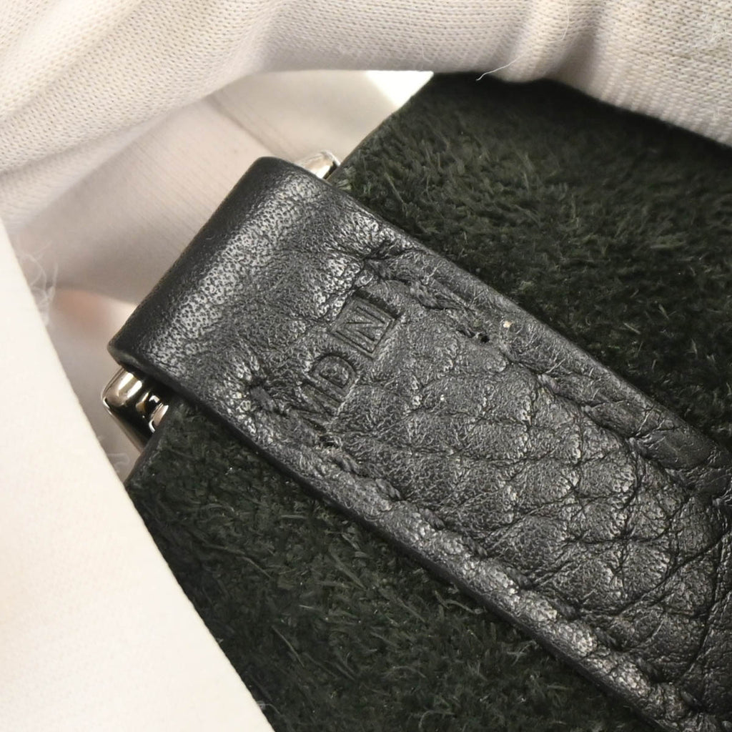Hermes 2010 Black Taurillon Clemence Picotin Lock 22 MM Handbag