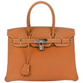 Hermes 2018 Gold Togo Birkin 30 Handbag