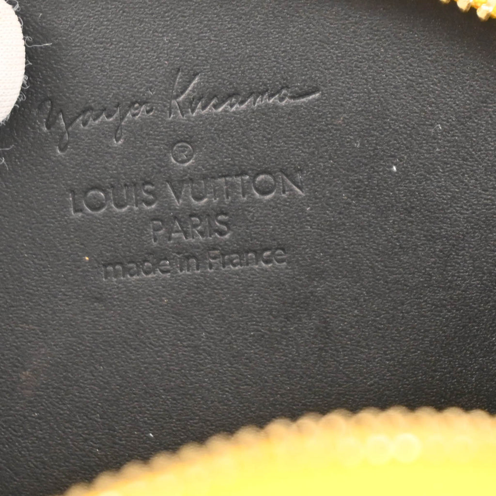 Louis Vuitton 2012 Yellow Pumpkin Dot Porte Monnet Chapeau M91569