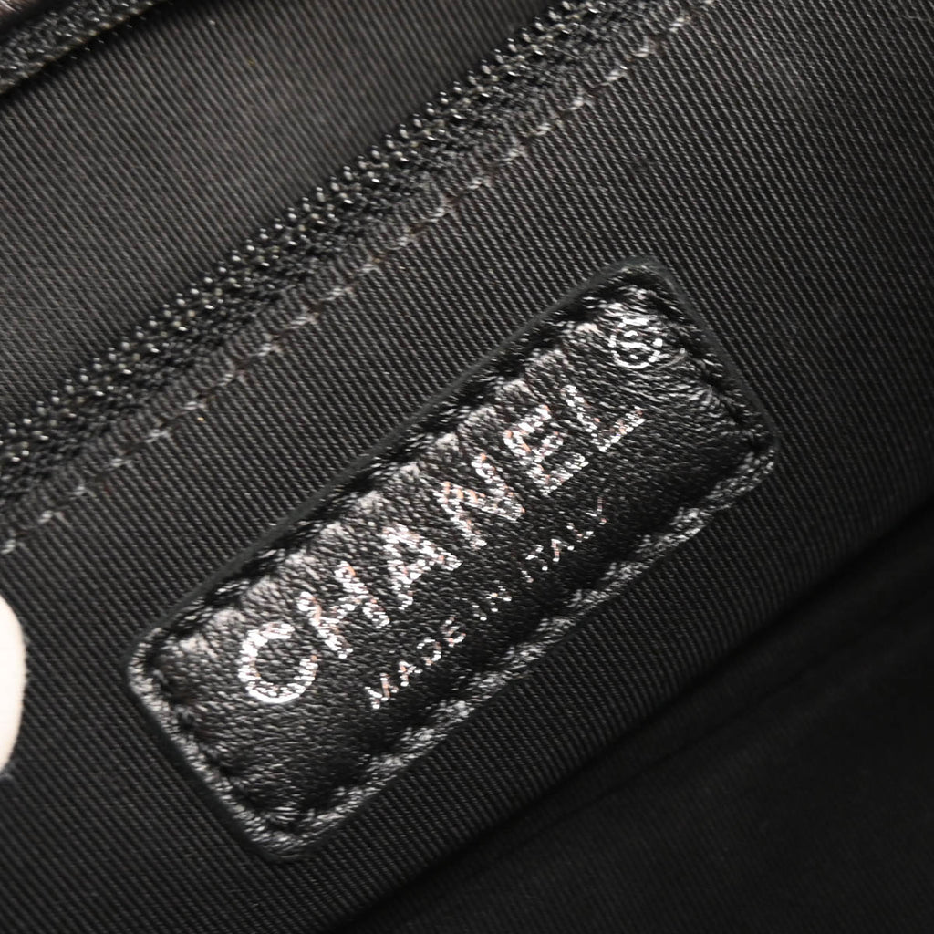 Chanel 2019 Black Calfskin Chain Around Shoulder Bag