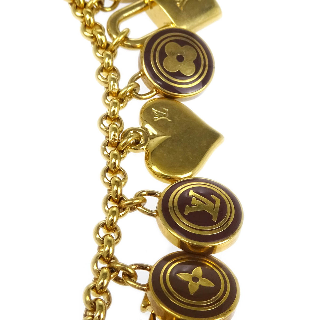 Louis Vuitton Porte Cles Chainne Pastille M65386 Chain Charm Small New