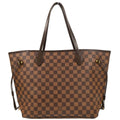 Louis Vuitton 2012 Damier Neverfull MM Shoulder Tote Bag N51105