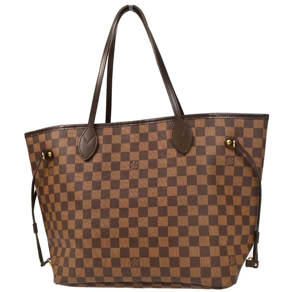 Louis Vuitton 2012 Damier Neverfull MM Shoulder Tote Bag N51105