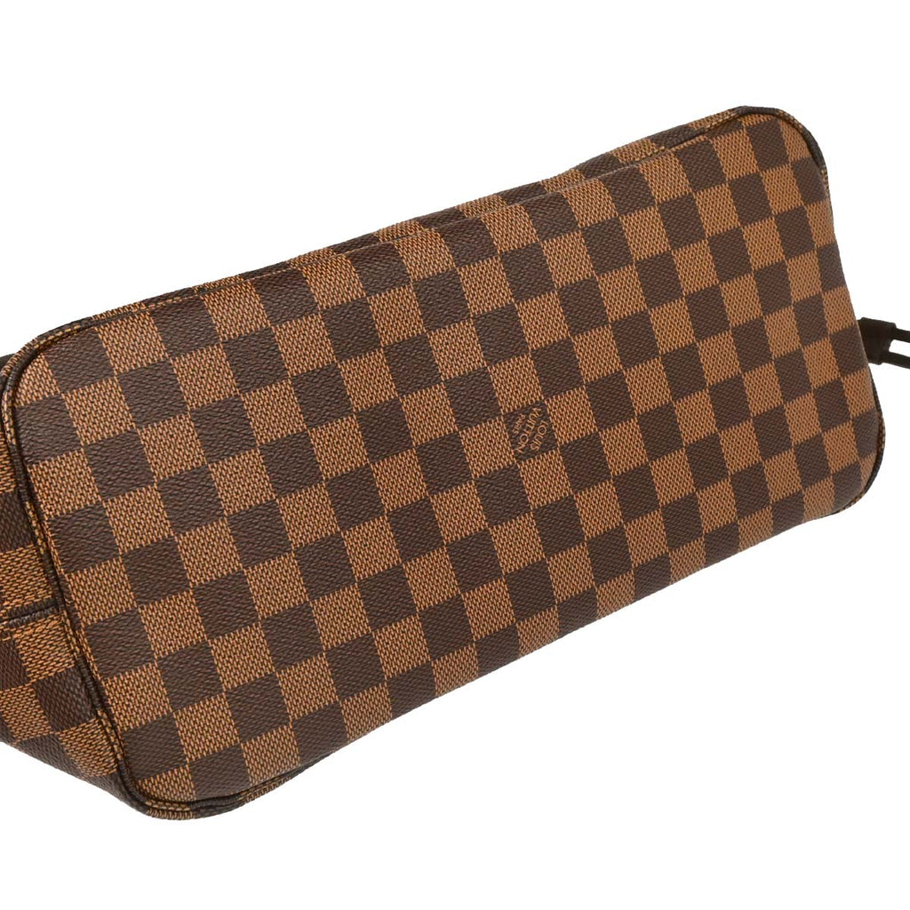 Louis Vuitton 2012 Damier Neverfull MM Shoulder Tote Bag N51105