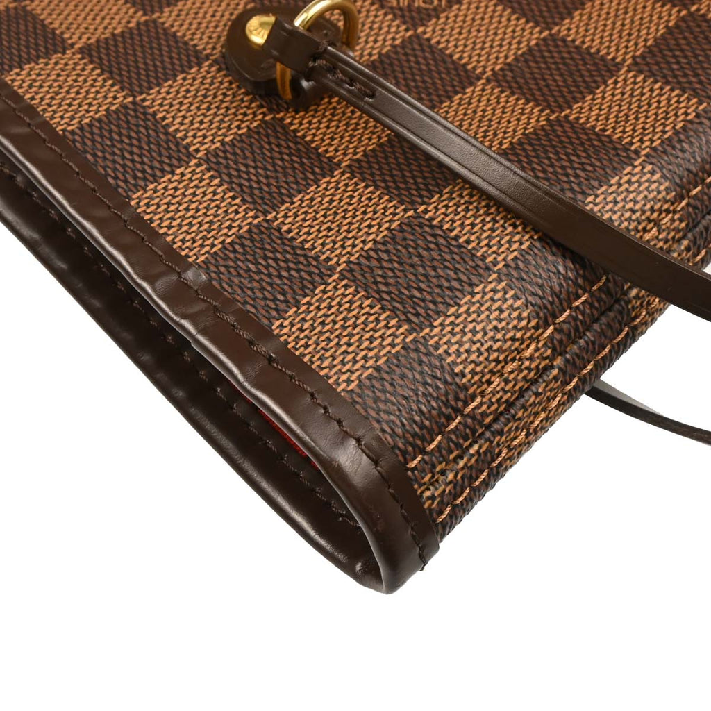 Louis Vuitton 2012 Damier Neverfull MM Shoulder Tote Bag N51105