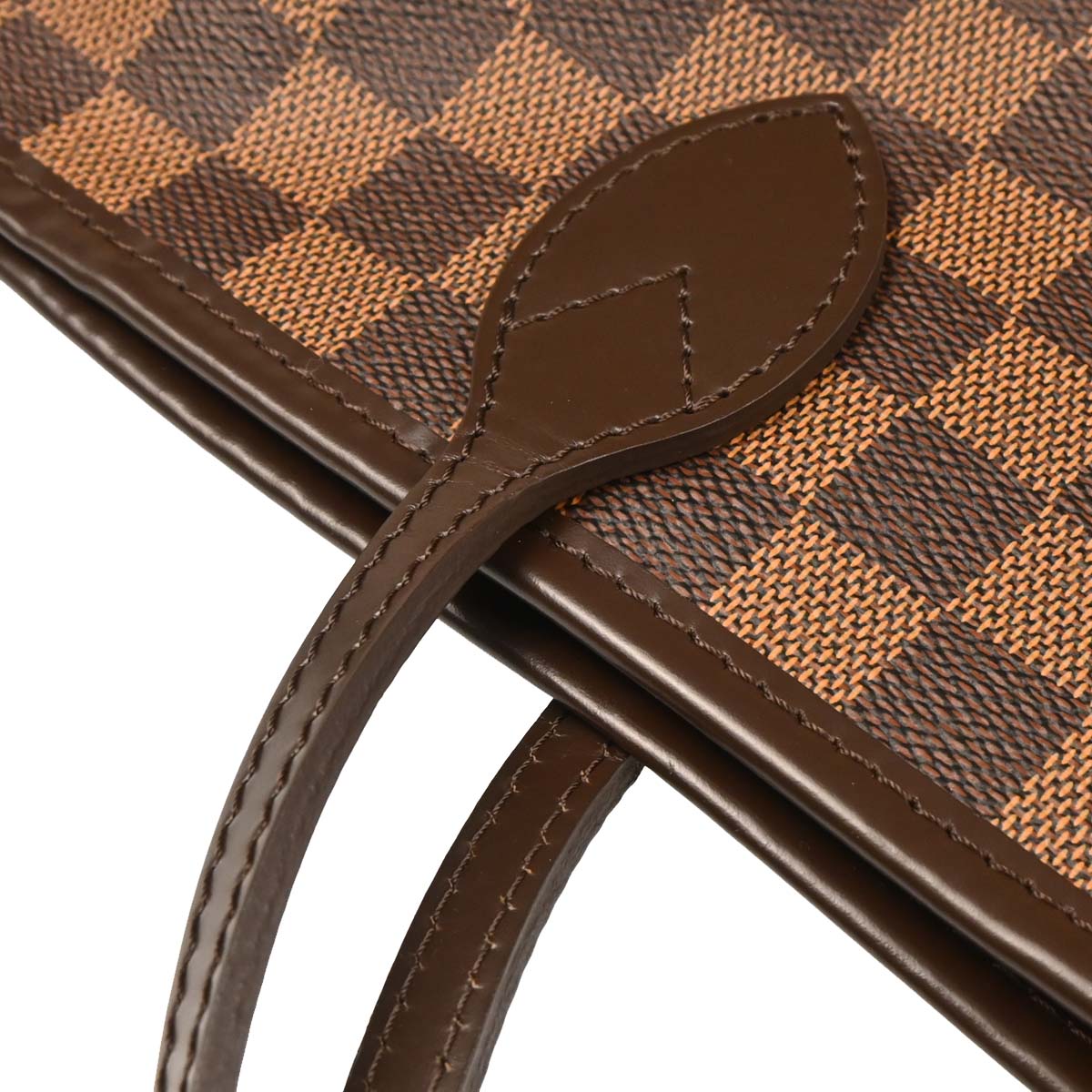 Louis Vuitton 2012 Damier Neverfull MM Shoulder Tote Bag N51105