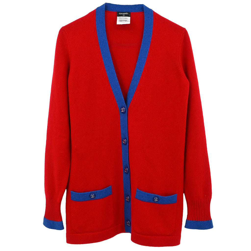 Chanel 2016 Cardigan Red #34
