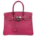 Hermes 2011 Tosca x Rose Tyrien Epsom Birkin 30 Candy Handbag