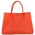 Hermes 2014 Rouge Pivoine Country Garden Party 36 PM Tote Bag