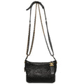 Chanel 2019 Black Lambskin Calfskin Small Gabrielle Shoulder Bag