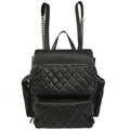 Chanel 2016-2017 Black Caviar Casual Rock Backpack