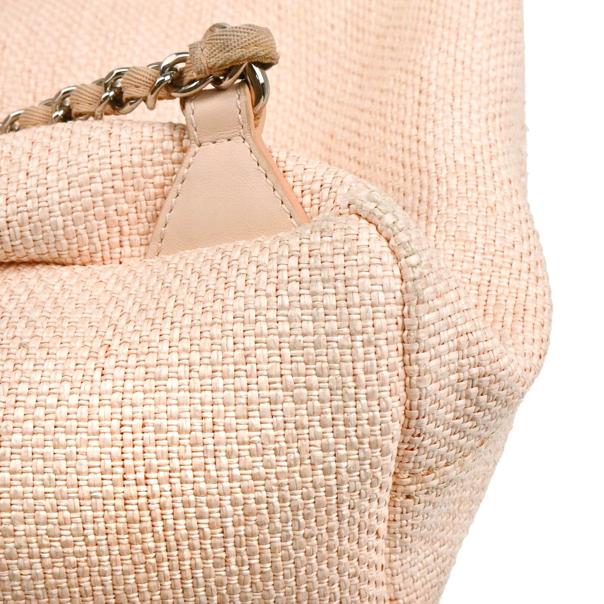 Chanel 2017 Pink Deauville Bucket Backpack