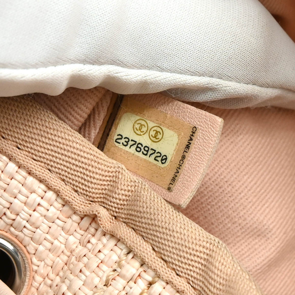 Chanel 2017 Pink Deauville Bucket Backpack