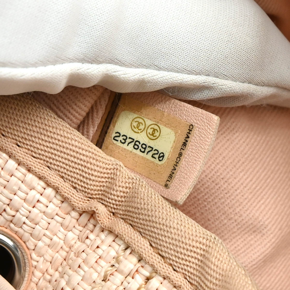 Chanel 2017 Pink Deauville Bucket Backpack
