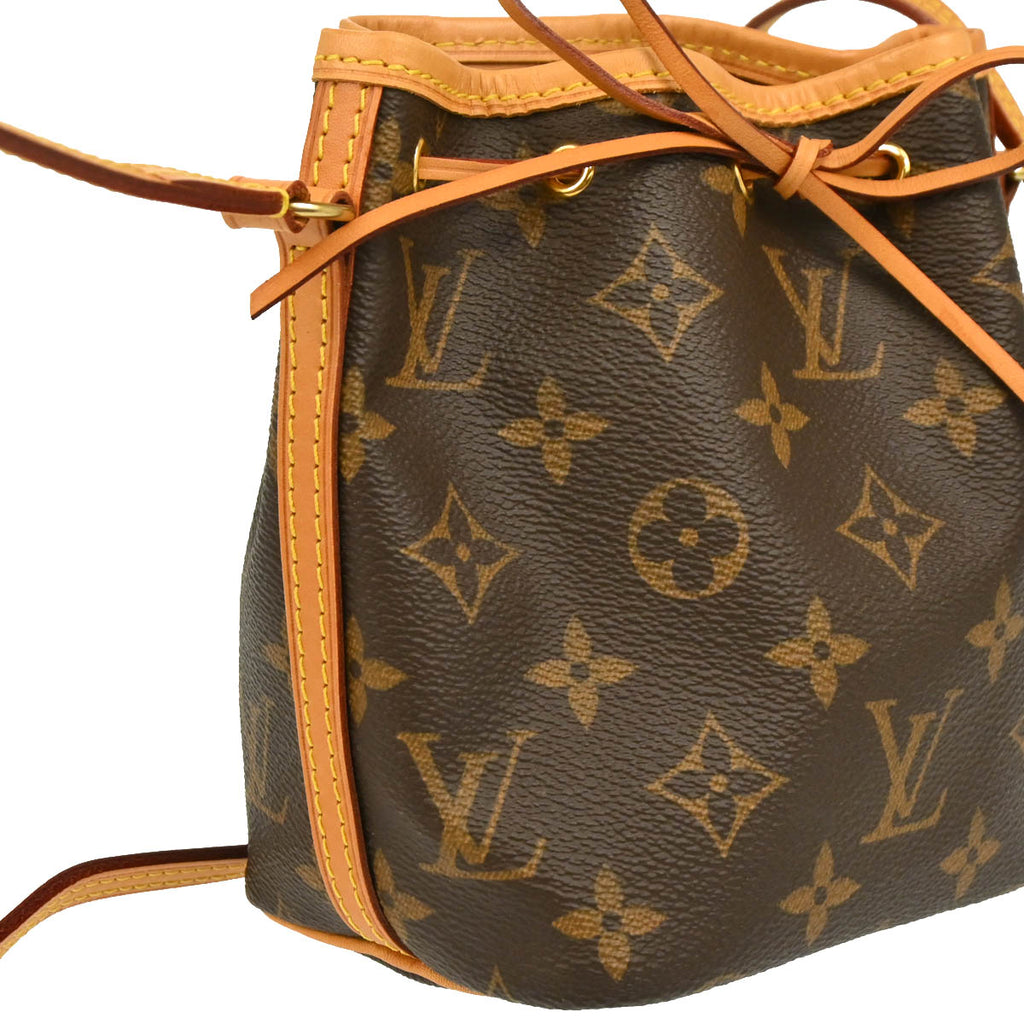 Louis Vuitton 2016 Monogram Nano Noe Shoulder Bag M41346