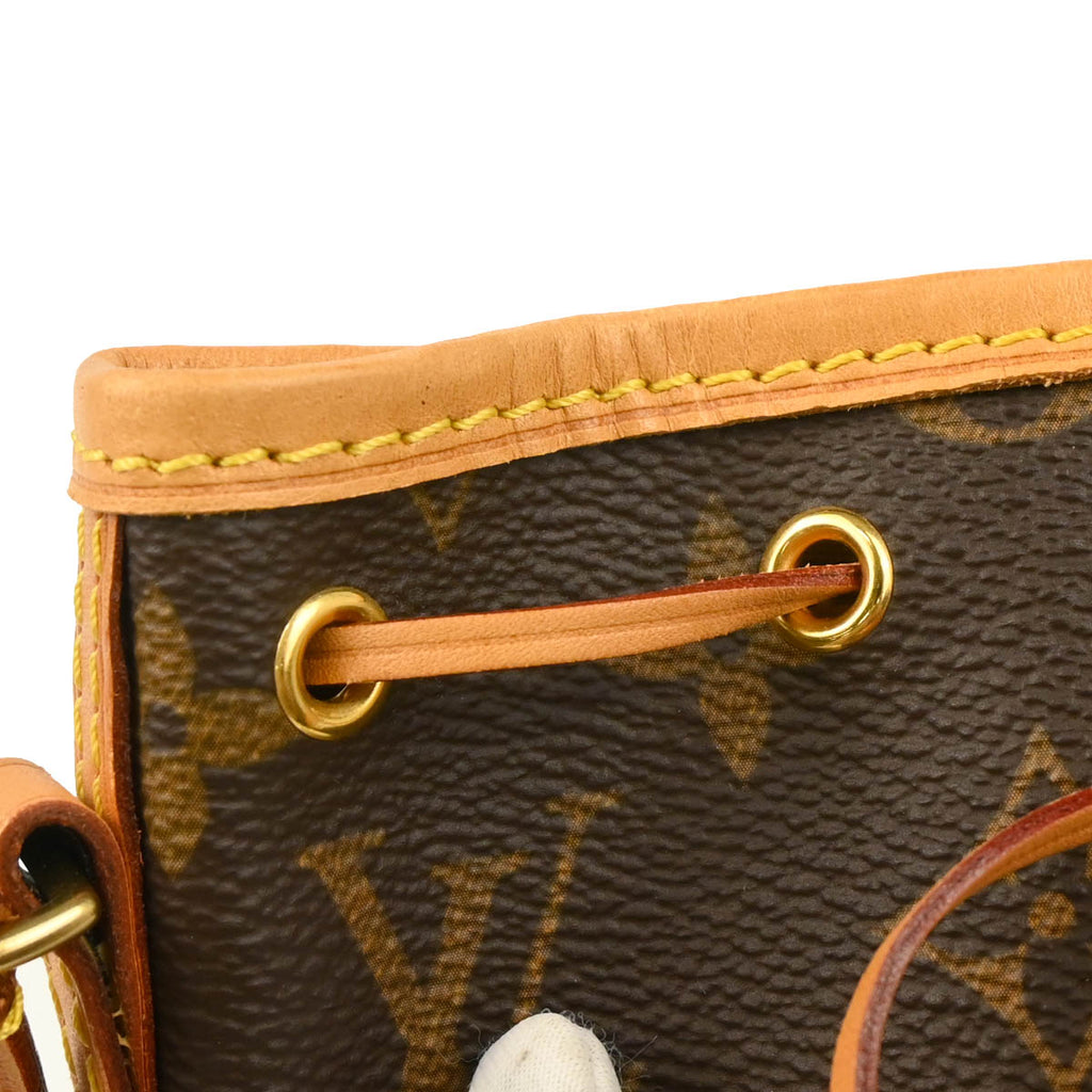 Louis Vuitton 2016 Monogram Nano Noe Shoulder Bag M41346