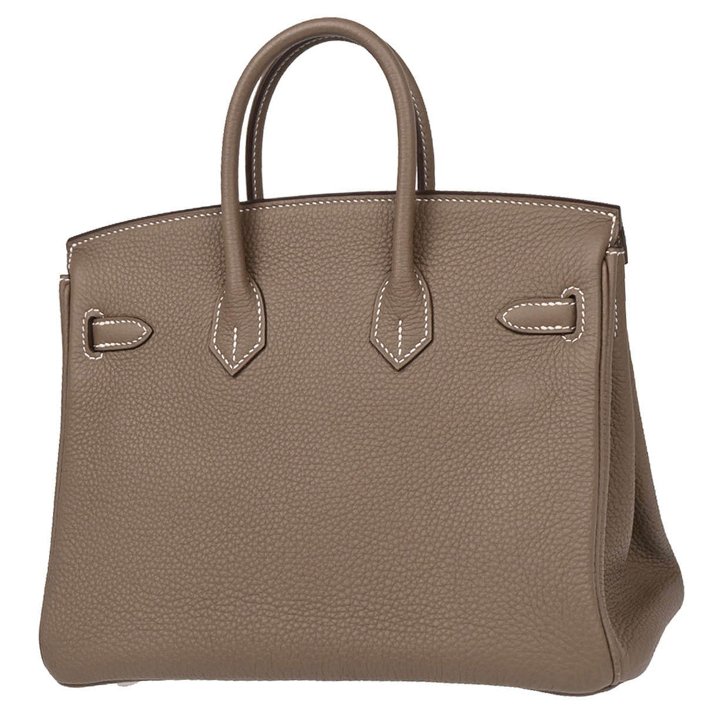 Hermes 2019 Etoupe Togo Birkin 25 Handbag
