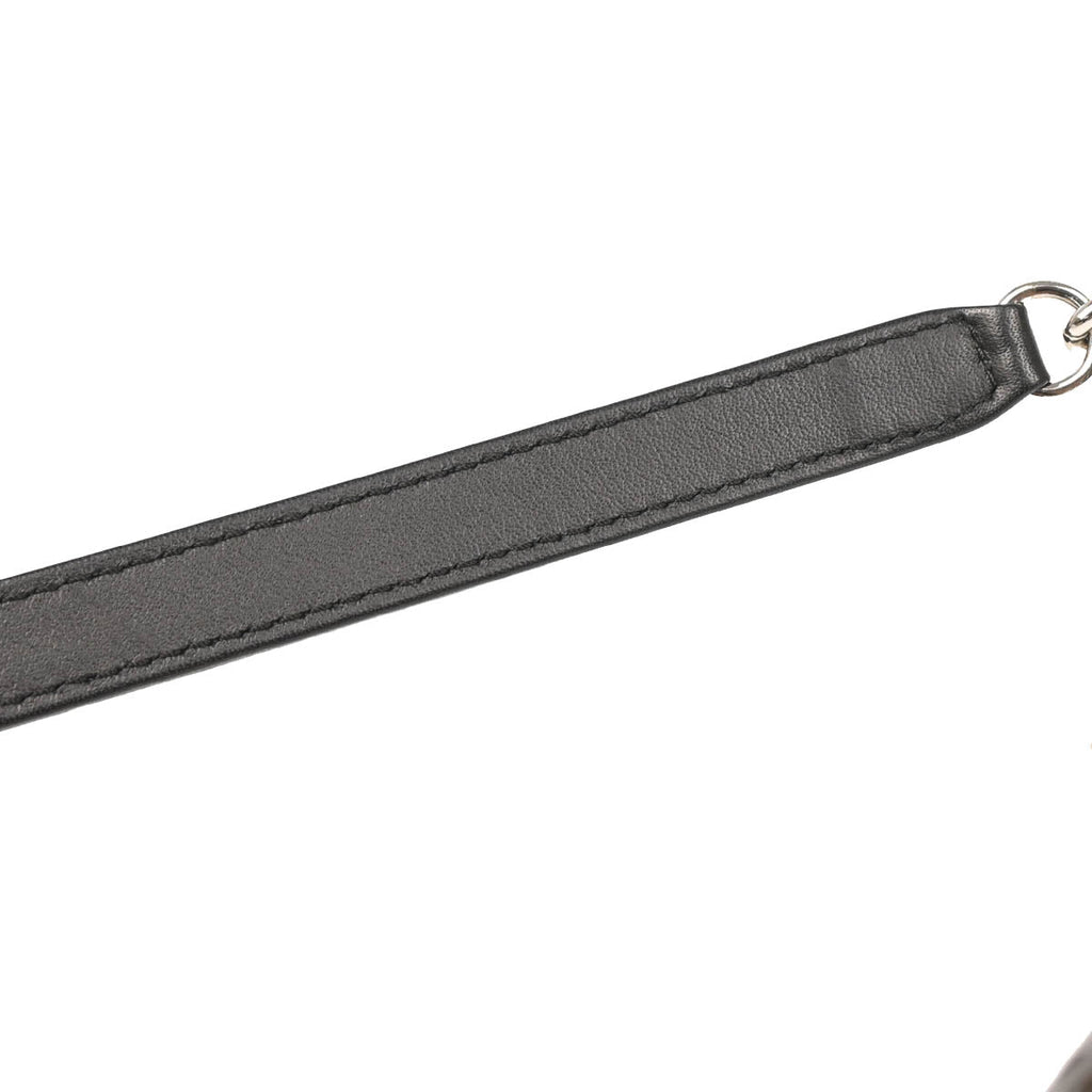 Chanel 2019 Black Perforated Calfskin Shoulder Bag
