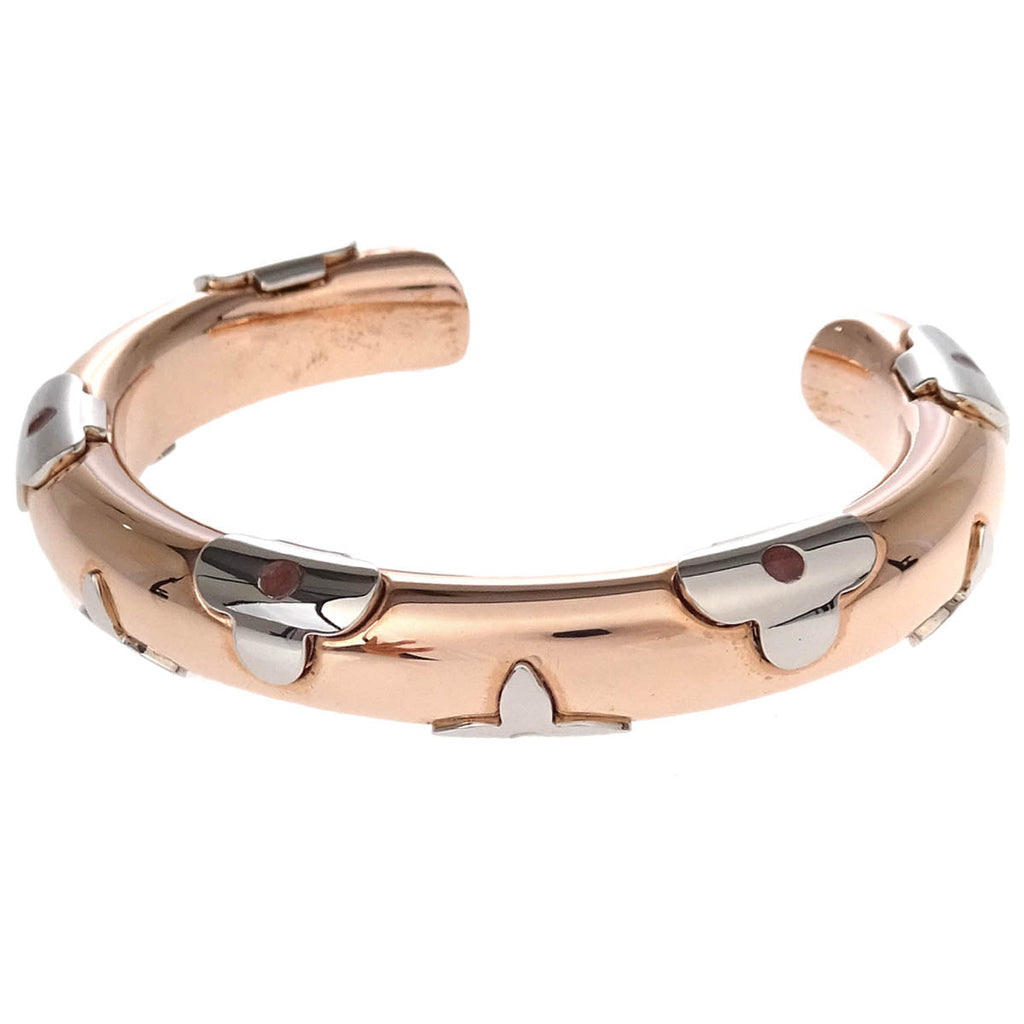 Louis Vuitton 2018 Gold Monogram Jonc Daily Bangle Bracelet M64411