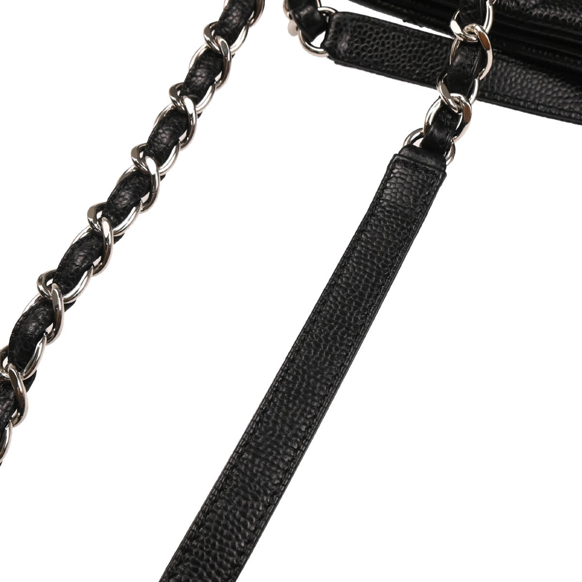 Chanel 2012-2013 Black Caviar Medium Mademoiselle Bowling Bag