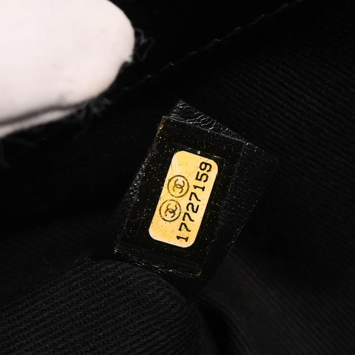 Chanel 2012-2013 Black Caviar Medium Mademoiselle Bowling Bag