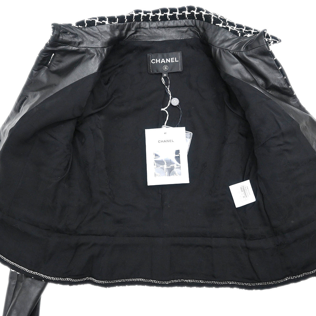 Chanel 2017 Single Breasted Jacket Black #36