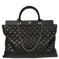 Chanel 2011 Black Calfskin Portobello Tote Bag
