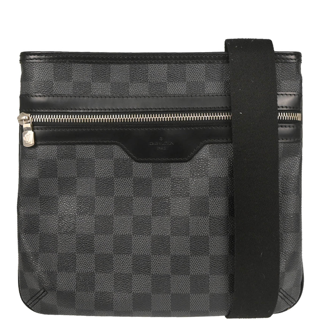Louis Vuitton 2010 Damier Graphite Thomas Crossbody Bag N58028