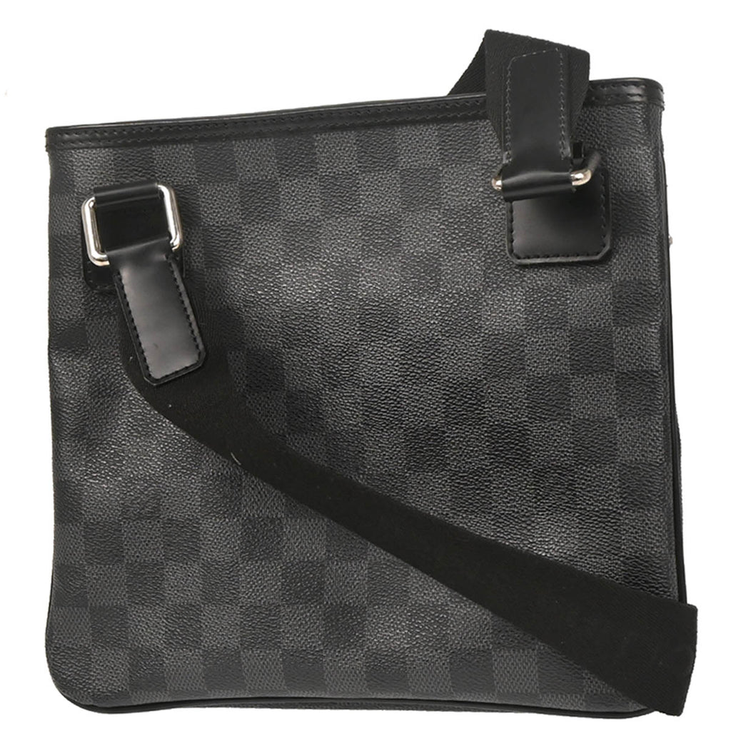 Louis Vuitton 2010 Damier Graphite Thomas Crossbody Bag N58028