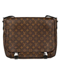 Louis Vuitton 2013 Monogram Macassar Clarence 2way Shoulder Bag M40936