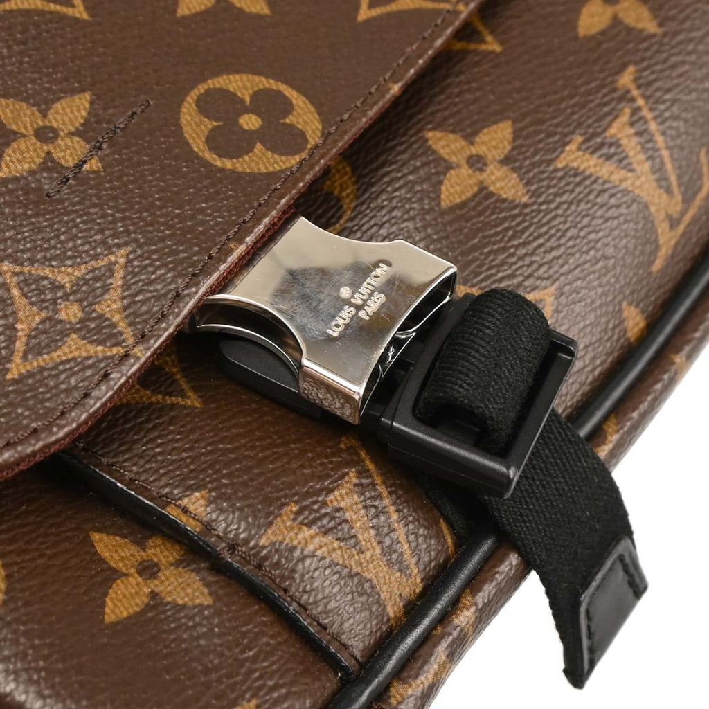 Louis Vuitton 2013 Monogram Macassar Clarence 2way Shoulder Bag M40936