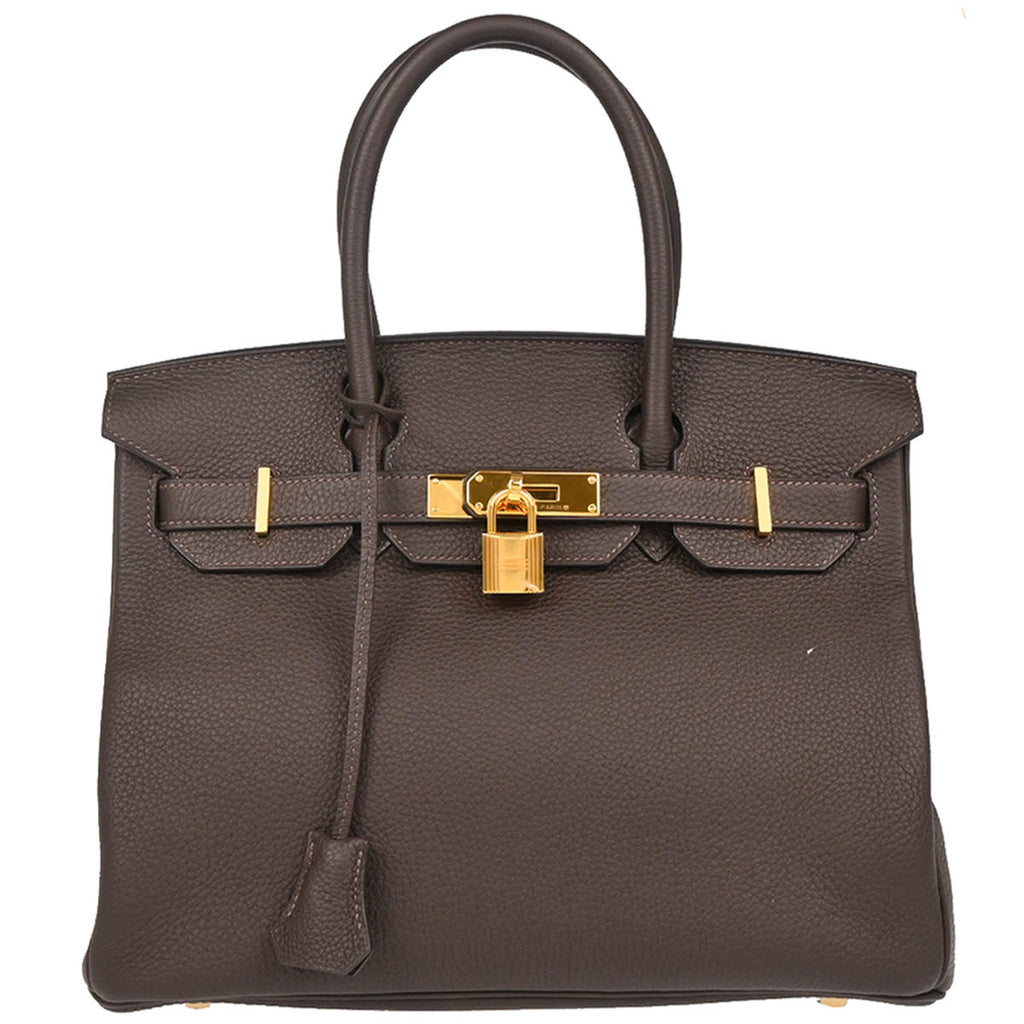 Hermes 2016 Macassar Togo Birkin 30 Handbag