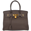 Hermes 2016 Macassar Togo Birkin 30 Handbag