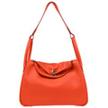 Hermes 2016 Rouge Tomato Swift Lindy 30 Shoulder Bag