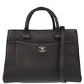 Chanel 2017 Black Calfksin Neo Executive Tote