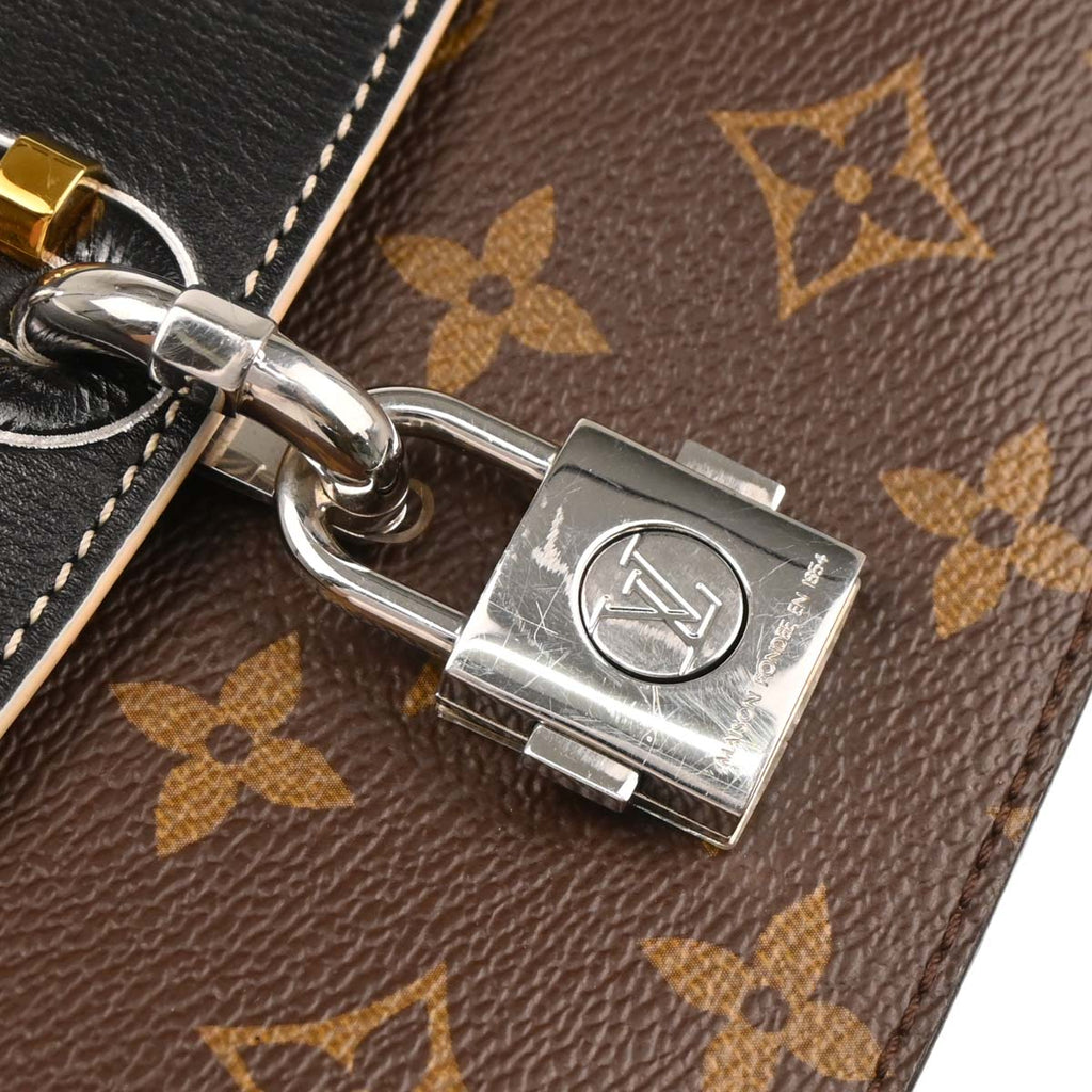 Louis Vuitton 2017 Monogram Macassar Chain It PM 2way Shoulder Handbag M44115