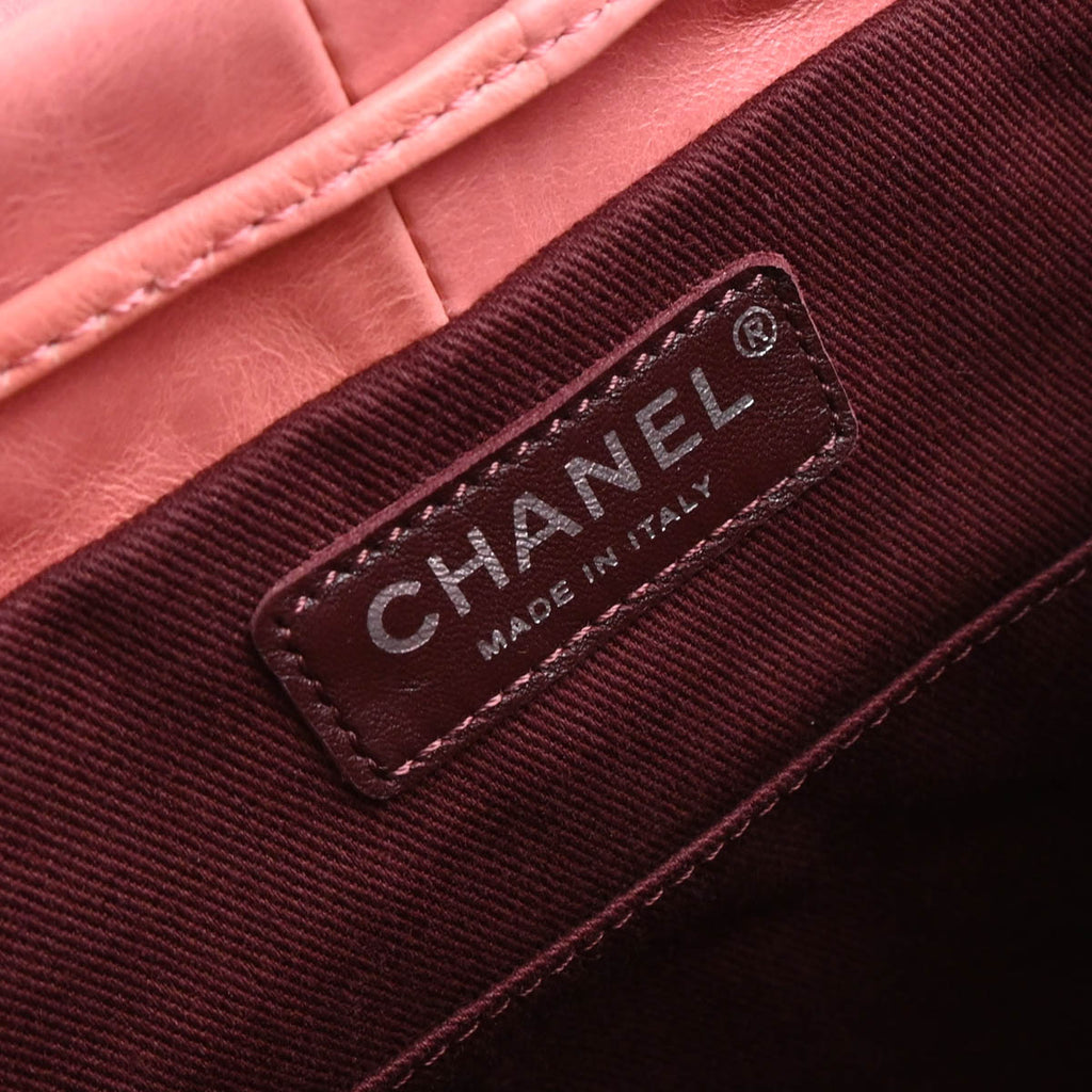 Chanel 2015-2016 Pink Mouton Paris-Salzburg Backpack