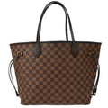 Louis Vuitton 2011 Damier Neverfull MM Shoulder Tote Bag N51105