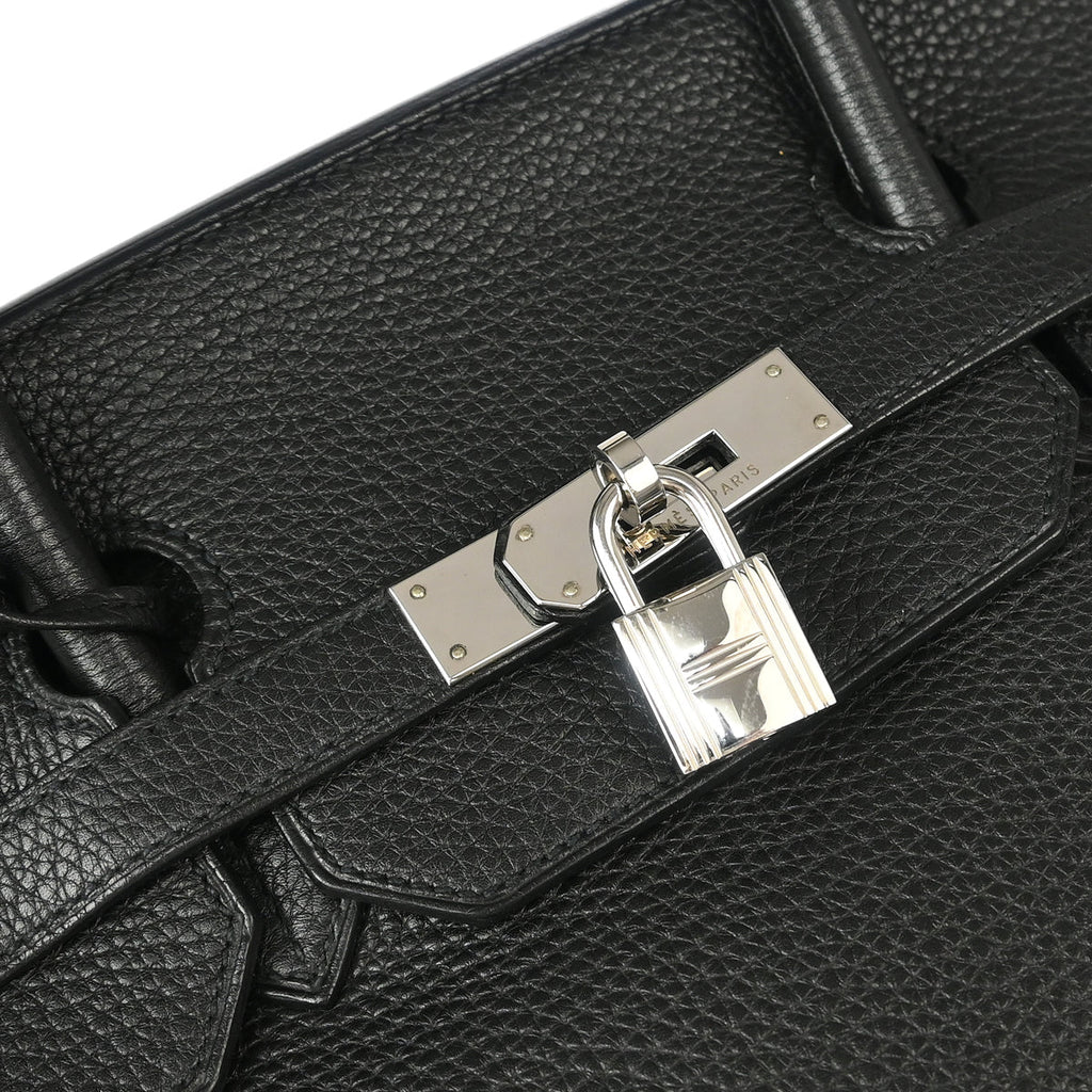 Hermes 2011 Black Togo Birkin 40 Handbag