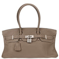 Hermes 2010 Etoupe Clemence JPG Shoulder Birkin