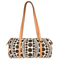 Louis Vuitton 2012 White Pumpkin Dot Papillon 30 Handbag M40687