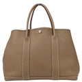 Hermes 2014 Etoupe Gray Negonda Garden Party 36 PM Tote Handbag