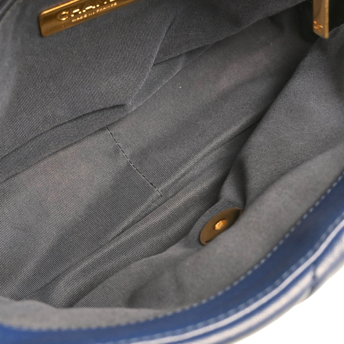 Chanel 2019 Navy Calfskin 19 Dix-neuf 2way Shoulder Handbag Bag