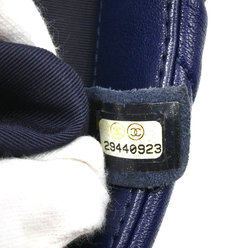 Chanel 2019 Navy Calfskin 19 Dix-neuf 2way Shoulder Handbag Bag
