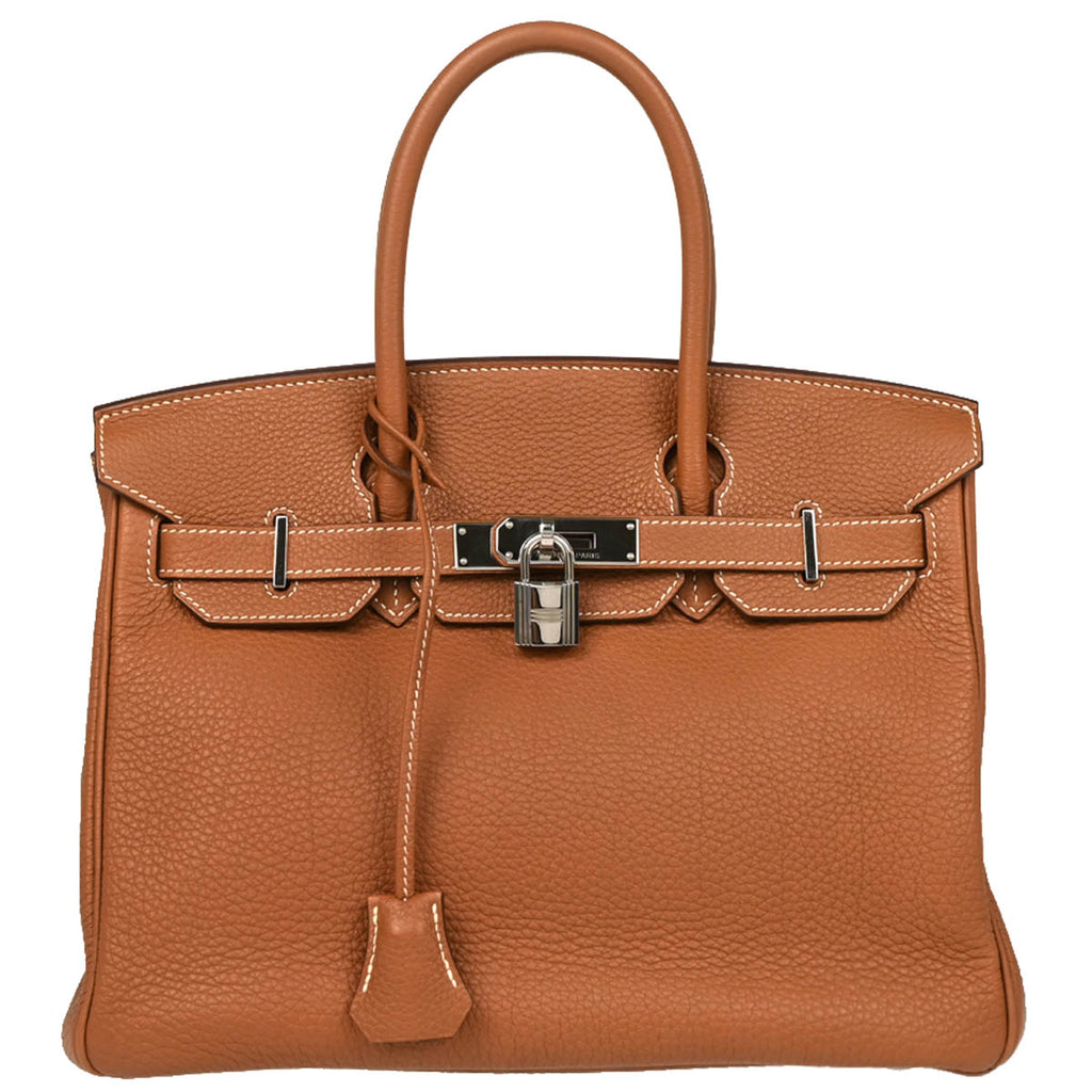 Hermes 2010 Gold Togo Birkin 30 Handbag