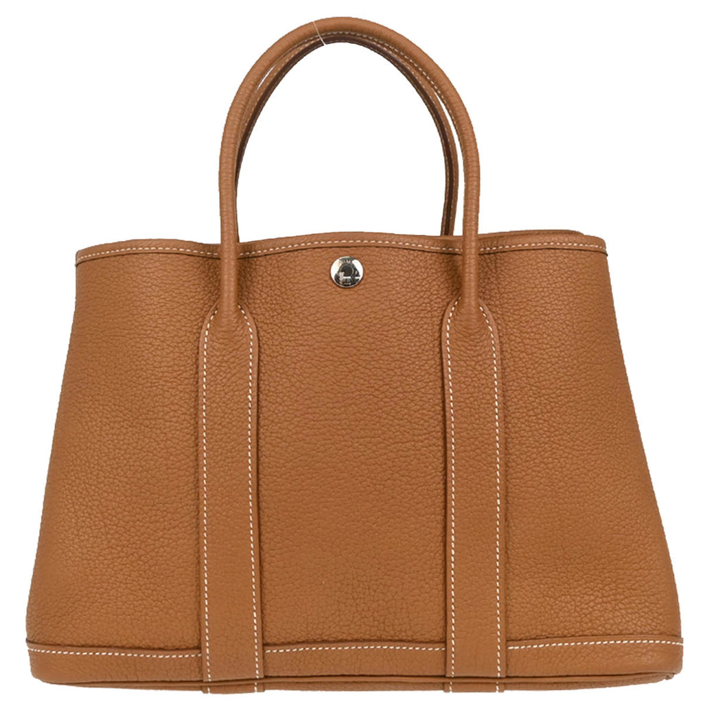 Hermes 2016 Gold Negonda Garden Party 30 TPM Tote Handbag