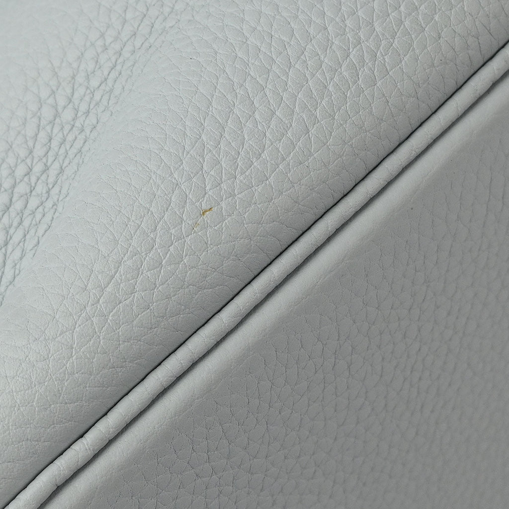 Hermes 2019 Blue Pale Taurillon Clemence Bolide 31 2way Shoulder Handbag