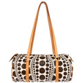 Louis Vuitton Yayoi Kusama 2012 White Pumpkin Dot Papillon 30 Handbag M40687