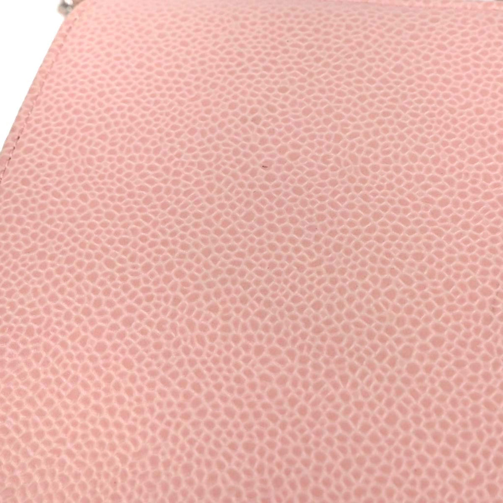 Chanel 2012 Pink Caviar Timeless WOC Wallet On Chain