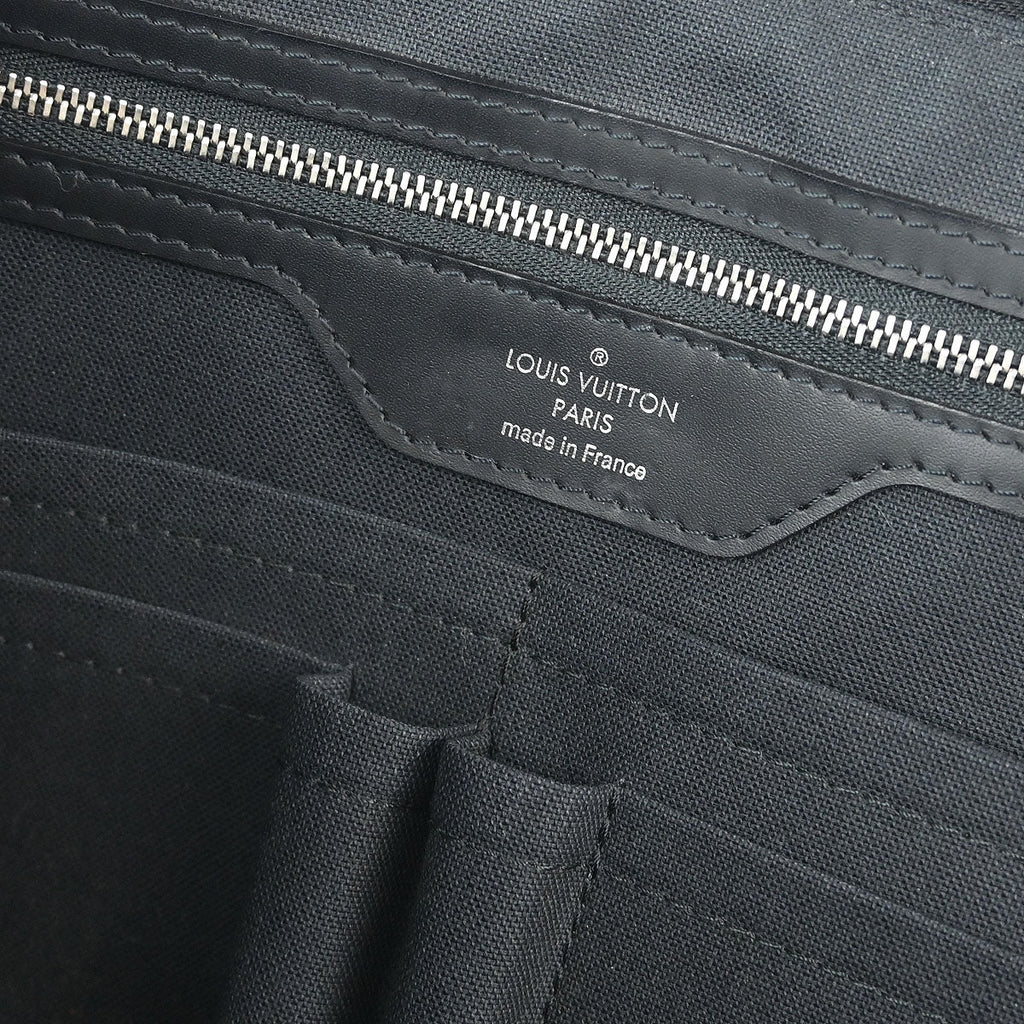 Louis Vuitton 2012 Damier Graphite Poche Documents Clutch Bag N48247